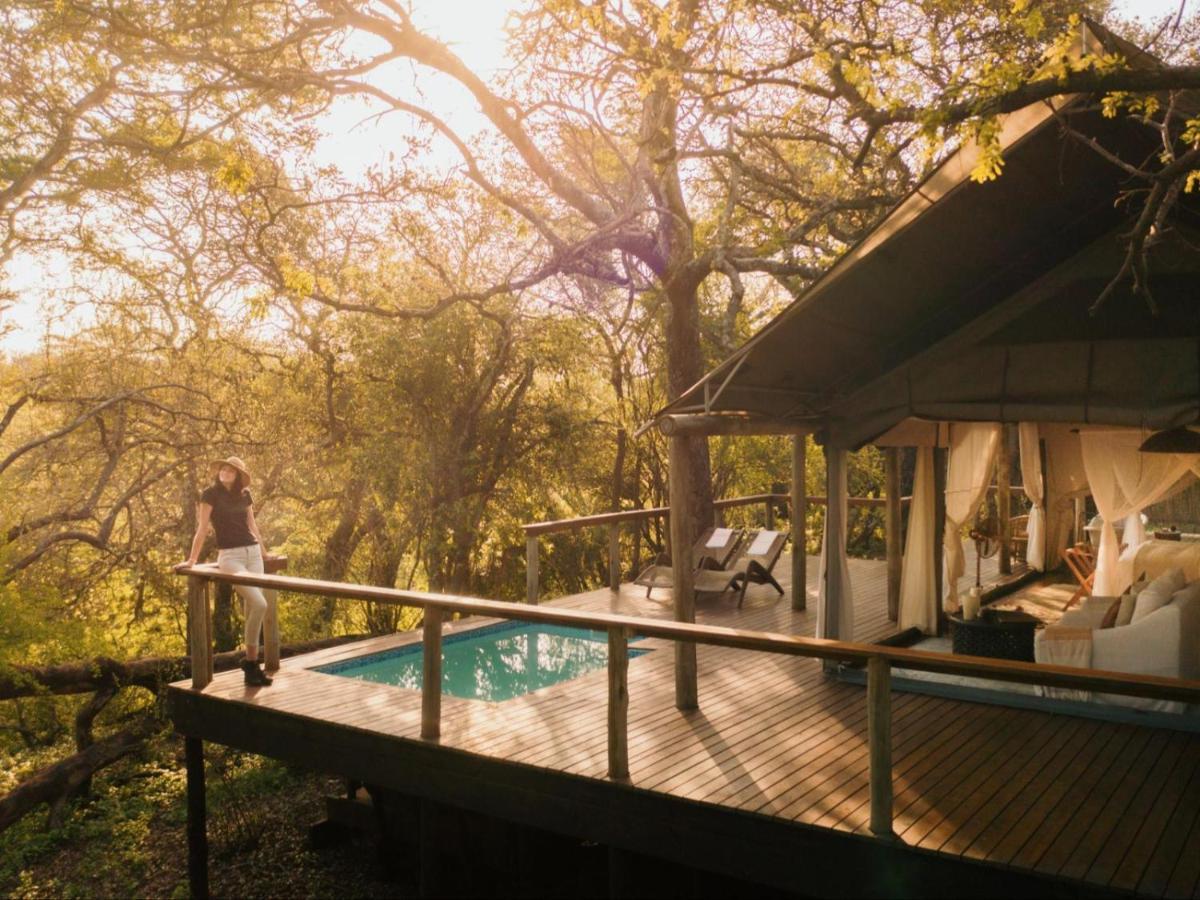 Rhino Sands Safari Camp Manyoni Private Game Reserve Bagian luar foto